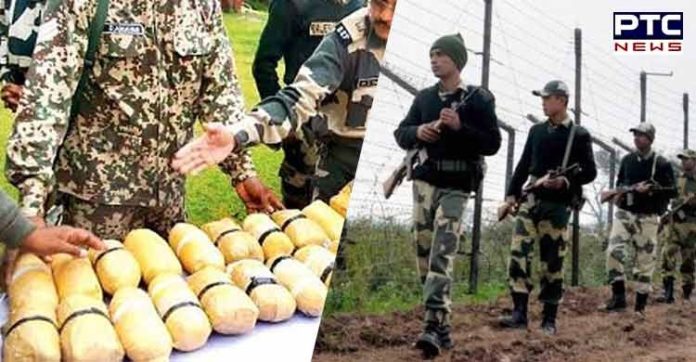 Three packets of heroin seized by BSF near Rajoke Village