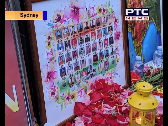 Indians at Sri Mandir in Sydney Pays Tribute to Martyrs in Pulwama Terror Attack