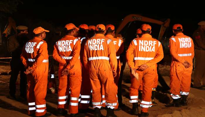 Child falls into borewell