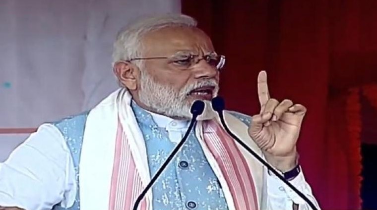 Assam, rest of Northeast suffering from infiltration due to Cong policies: PM Modi