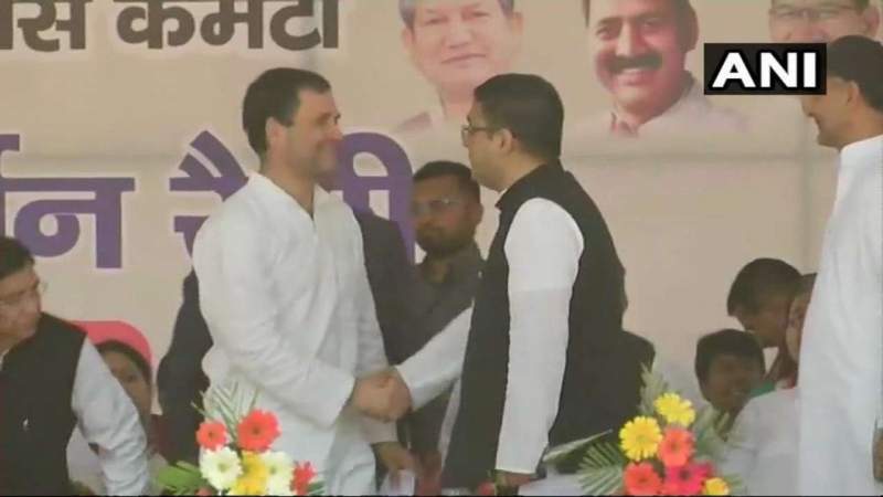 B C Khanduri's son joins Congress