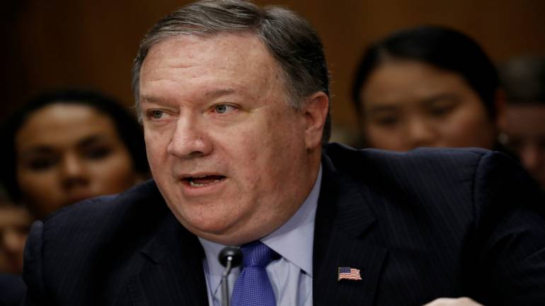Foreign Secretary to meet Mike Pompeo today