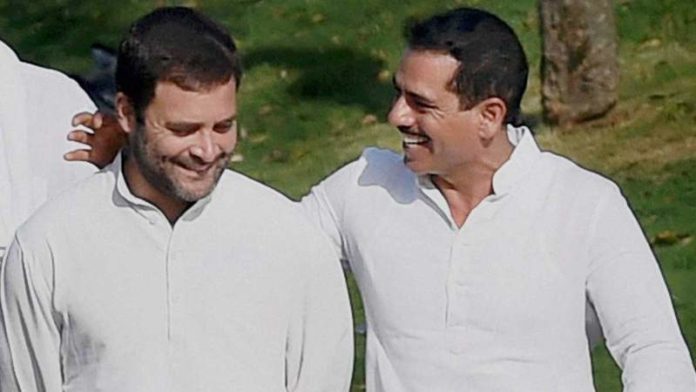 Rahul standing firmly behind Vadra in land deals reeking of corruption: BJP