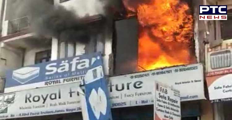 Two children die in Delhi building fire 