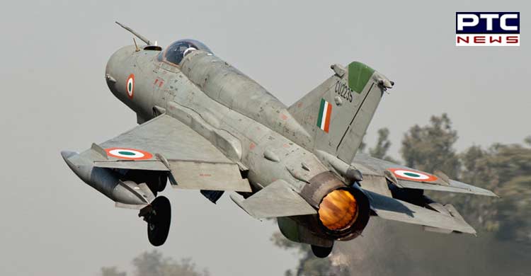 Indian Air Force MiG-21 crashes near Nal in Rajasthan, pilot safe