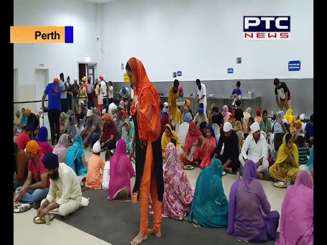 Kirtan Darbar Organized Before Sikh Games in Perth, Australia