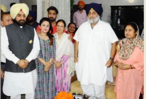 Gurvinder Bali join Shiromani Akali Dal Sukhbir Badal