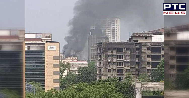 Fire in four-storey commercial building in Kolkata