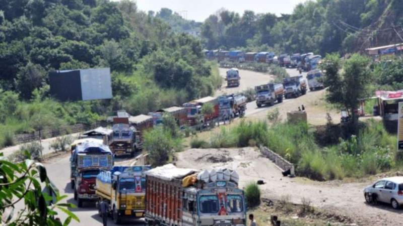 Stranded vehicles cleared as 2-day a week ban on civilian traffic begins on Jammu-Srinagar highway