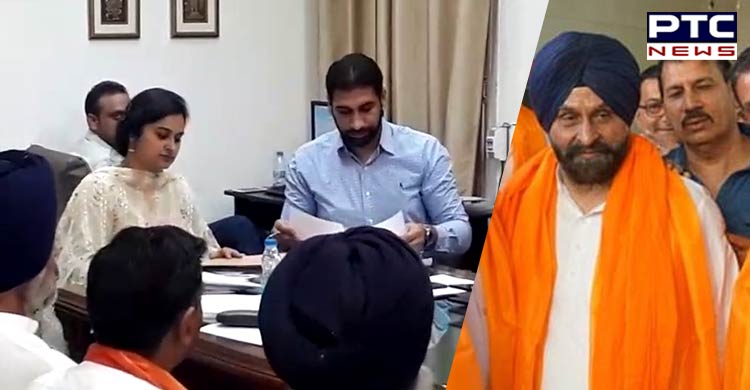 Maheshinder Grewal files nomination papers from Ludhiana
