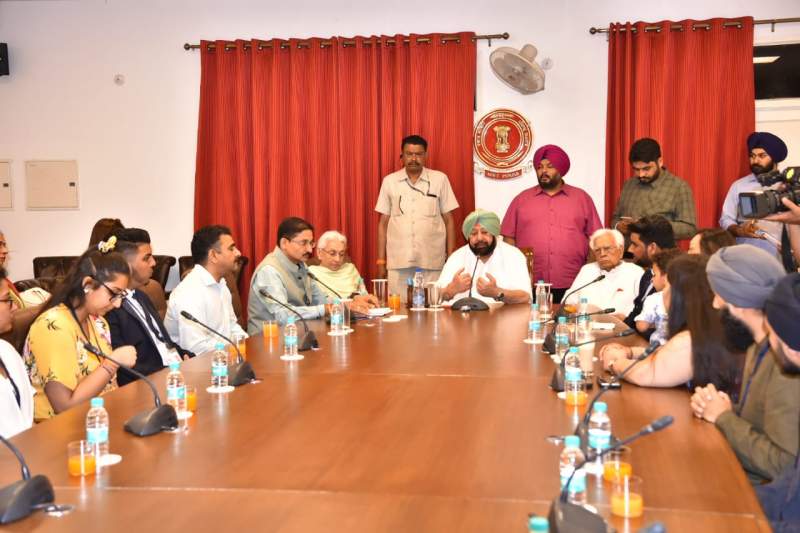 Capt Amarinder Urges Punjabi Youth From UK To Act As State's Cultural Ambassadors Under CYR Programme