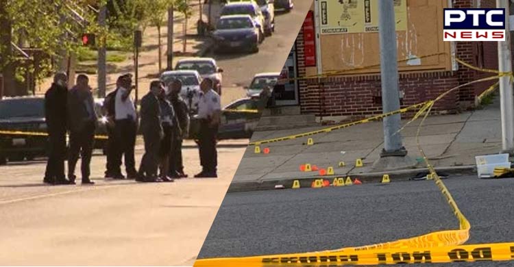 1 killed and 8 wounded in mass shooting in Baltimore