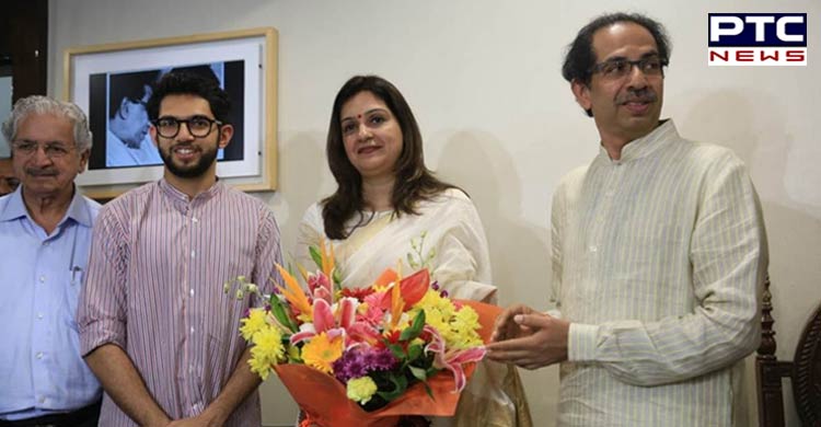 Priyanka Chaturvedi joins Shiv Sena