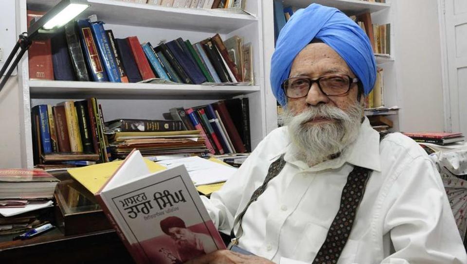Renowned Sikh historian, Dr Kirpal Singh passes away at 95