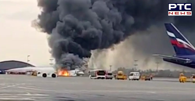 41 Killed as Russian Plane on fire made emergency landing at Moscow Airport