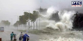 Cyclone Fani makes Landfall