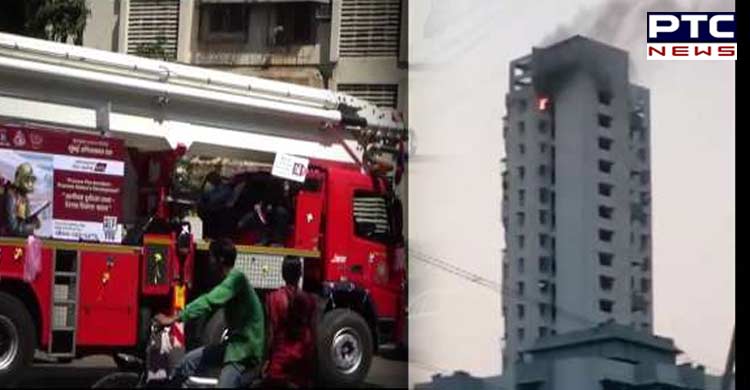 Fire breaks out at residential building in Mumbai