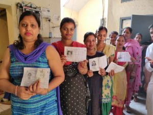 Nawanshahar village Shahpur Patti Polling agent heart attack With Death