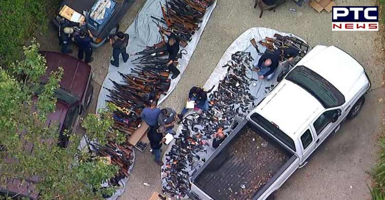 More than 1000 guns seized from LA home