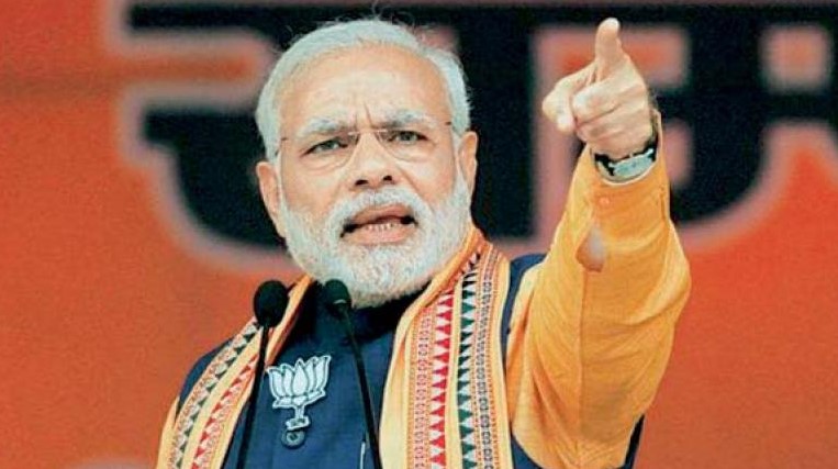 Modi at centre of BJP's poll campaign in national capital