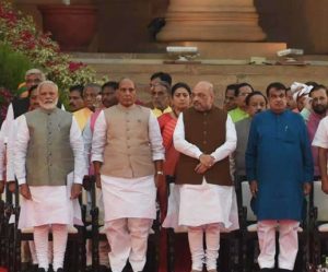 Harsimrat Badal, Som Parkash and Hardeep Singh Puri This ministry