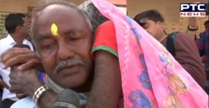 Jharkhand :105-year-old mother cast votes at polling booth number 450 in Hazaribagh