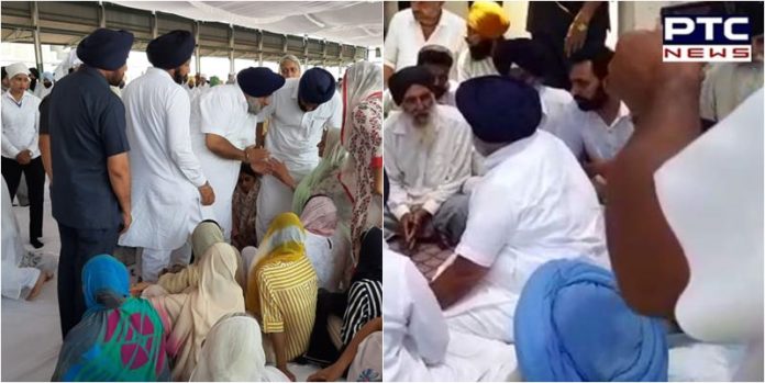 ਸੁਖਬੀਰ ਬਾਦਲ ਪਹੁੰਚੇ ਫਰੀਦਕੋਟ, ਪੀੜਤ ਪਰਿਵਾਰ ਨਾਲ sb