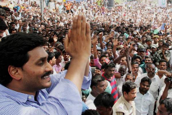 In Andhra, YSR Congress’ Jagan Reddy unseats Chandrababu Naidu
