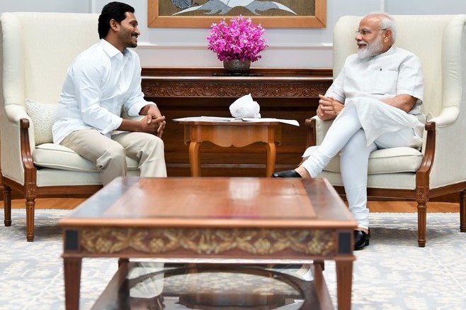 YSRCP chief Jaganmohan Reddy meets PM Modi