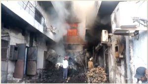 Ludhiana Noorwala road three garment factories fire no injuries reported
