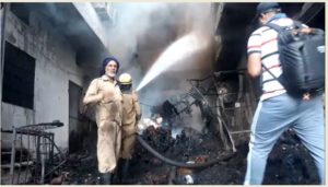 Ludhiana Noorwala road three garment factories fire no injuries reported