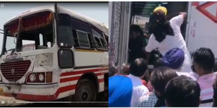 ਨਵਾਂਸ਼ਹਿਰ-ਫਗਵਾੜਾ ਹਾਈਵੇਅ 'ਤੇ ਪਲਟੀ ਪੰਜਾਬ ਰੋਡਵੇਜ਼ ਦੀ ਬੱਸ, 15 ਸਵਾਰੀਆਂ ਜ਼ਖਮੀ Nawanshahar-Phagwara highway Bus Accident ,15 passengers injured