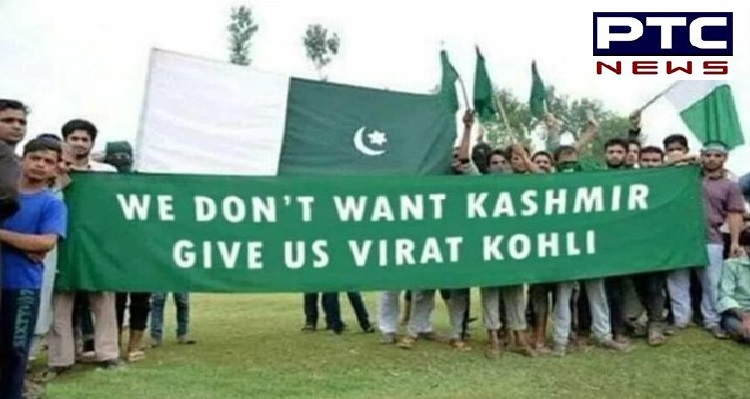 ‘We don’t want Kashmir, give us Virat Kohli’- image goes viral
