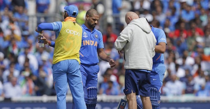 ICC World Cup 2019: Shikhar Dhawan ruled out of World Cup for 3 weeks due to thumb injury