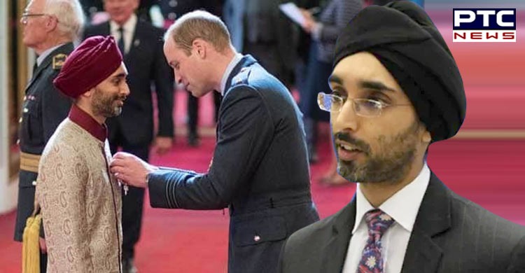 Jasvir Singh, The Youngest Sikh to achieve OBE Award for his interfaith work in the United Kingdom