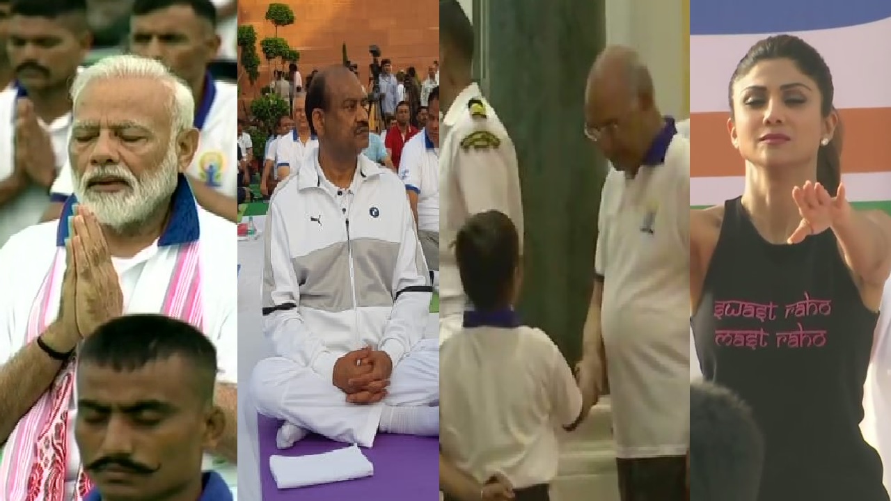 International Yoga Day 2019: From PM Narendra Modi to President Ram Nath Kovind, see who all participated