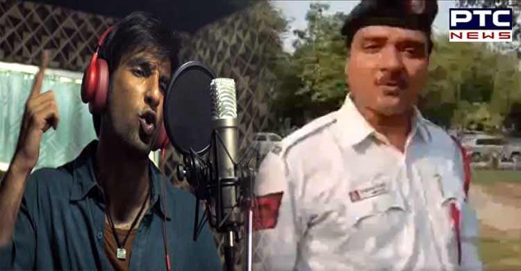 Delhi Traffic Police raps Ranveer Singh's Apna Time Aaega from Gully Boy for safety measure