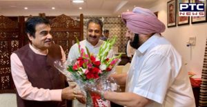 Capt Amarinder Singh meet Road Transport and Highways Minister Nitin Gadkari