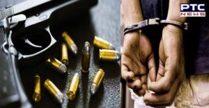 Rohtak police and Gangster between fight , 1 injured, 4 arrested