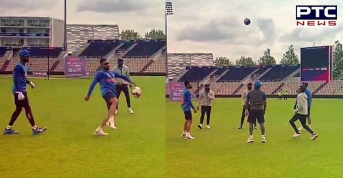 Virat Kohli alongwith Rishabh Panth, KL Rahul & other juggling up the ball