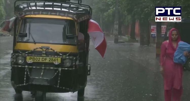 Punjab: Heavy rainfall lashes out in Amritsar, See Pictures