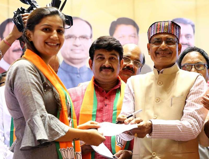 Sapna Chaudhary joins BJP