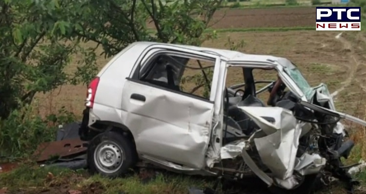 Five People including two couples killed in a road accident in Jalandhar