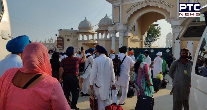 Joint delegation from Sikh bodies reaches Sri Nankana Sahib in Pakistan Joint delegation from Sikh bodies reaches Sri Nankana Sahib in Pakistan