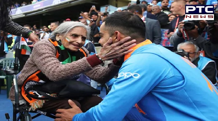 Virat Kohli sought blessings from 87-year-old fan Charulata Patel after India vs Bangladesh, ICC Cricket World Cup 2019