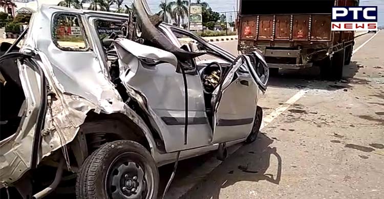Jalandhar: Man and Wife Died, Son injured in a road accident