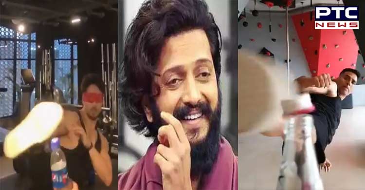 Bottle Cap Challenge: Tiger Shroff does it blindfolded, Ritesh Deshmukh stole the show