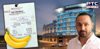 Two Bananas Cost Rahul Bose Rs 442 at Five-Star Hotel JW Marriot in Chandigarh