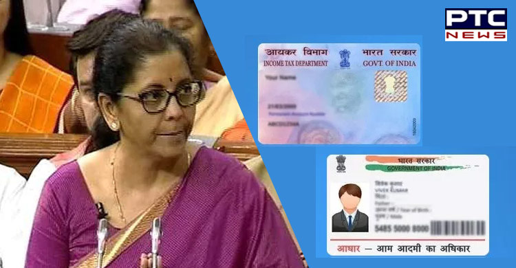 Budget 2019: PAN card not necessary to file returns, Aadhaar will work too: Nirmala Sitharaman, Finance Minister
