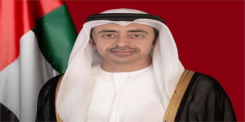 UAE ਦੇ ਵਿਦੇਸ਼ ਮੰਤਰੀ ਸ਼ੇਖ ਅਬਦੁੱਲਾ 3 ਦਿਨਾਂ ਦੀ ਯਾਤਰਾ 'ਤੇ ਆਉਣਗੇ ਭਾਰਤ